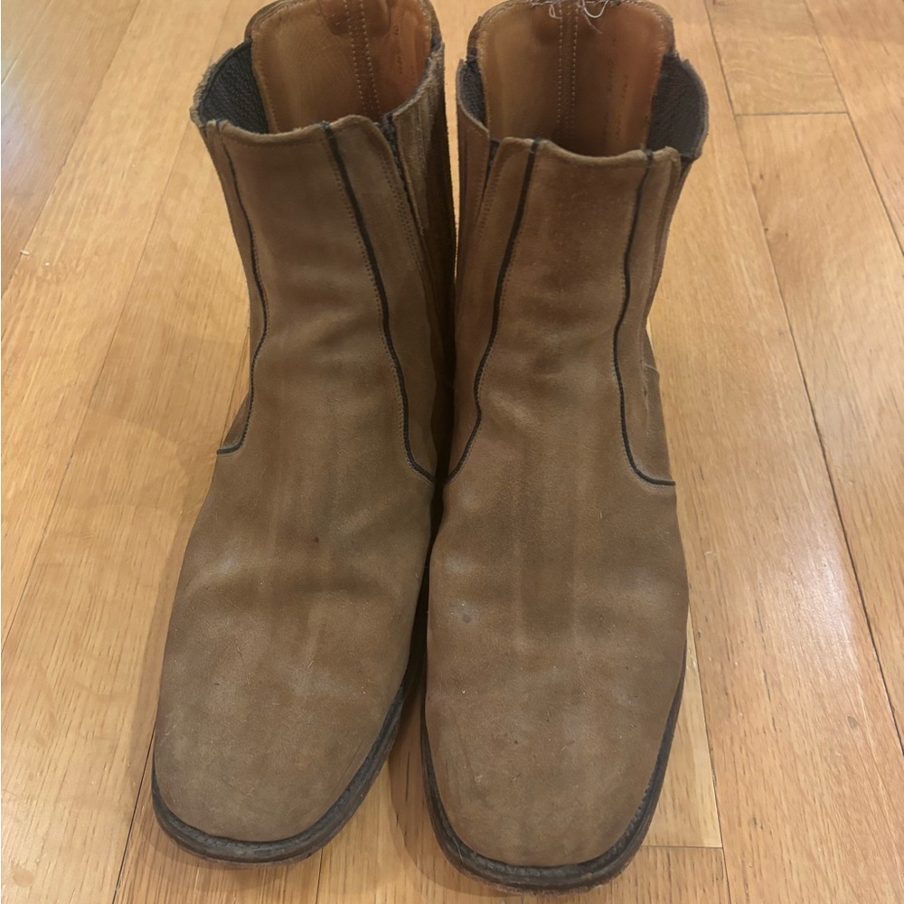 Jimmy Choo Brown Suede Chukka Boots